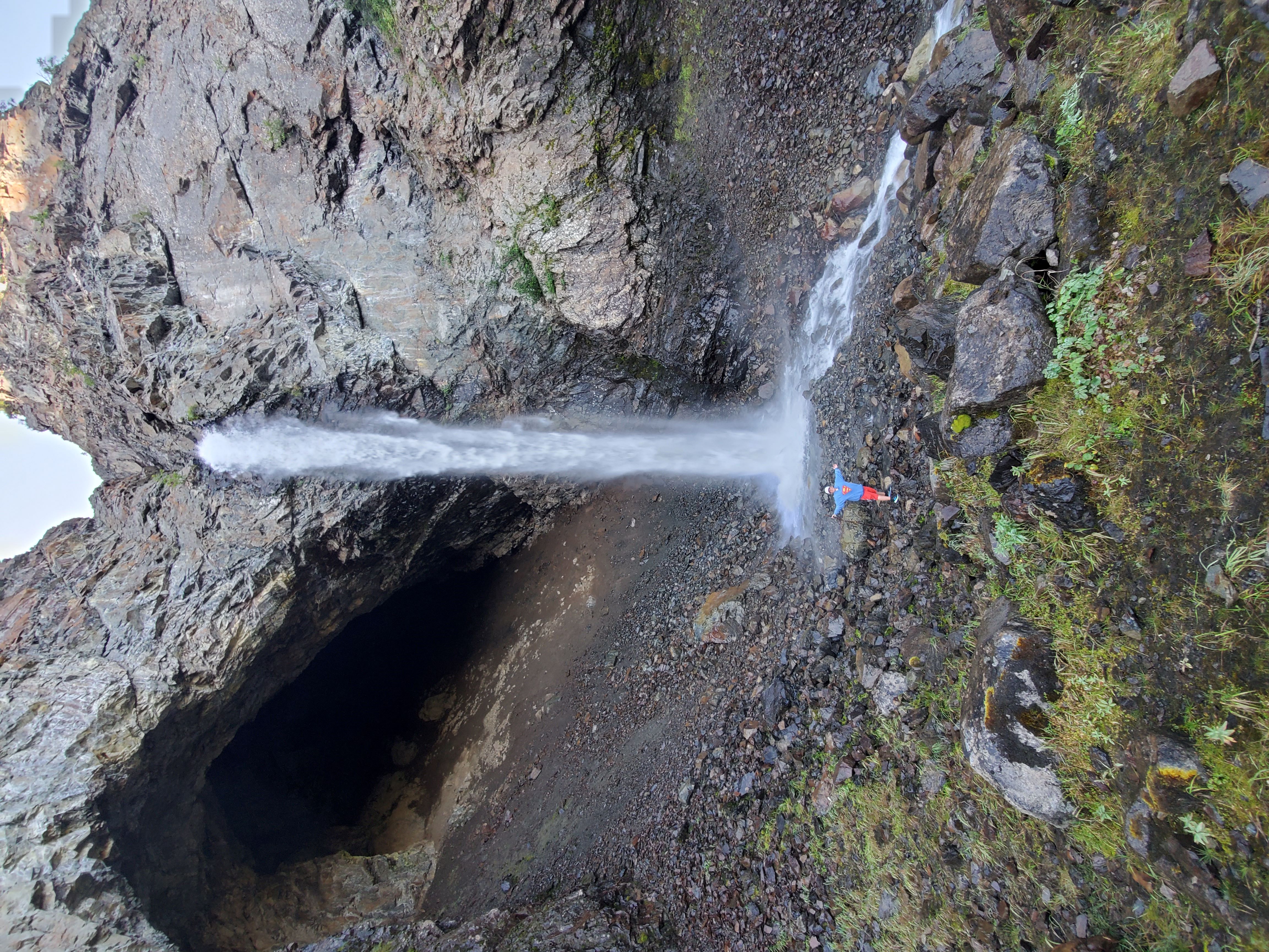 Little Lake Clark Waterfall and Cave at Little Lake Clark Waterfall and Cave at Little Lake Clark
