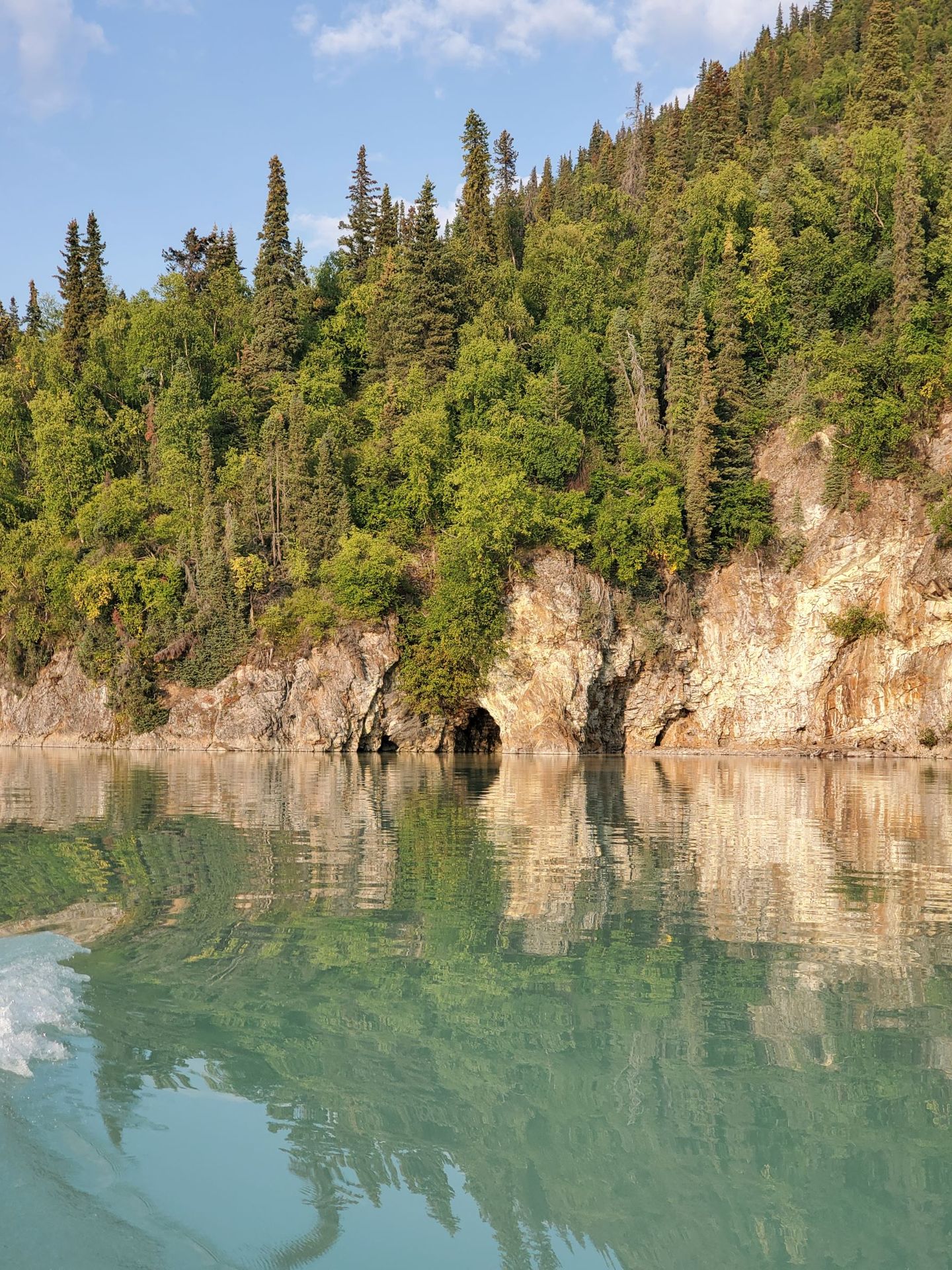 Cliffs and Caves at Little Lake Clark