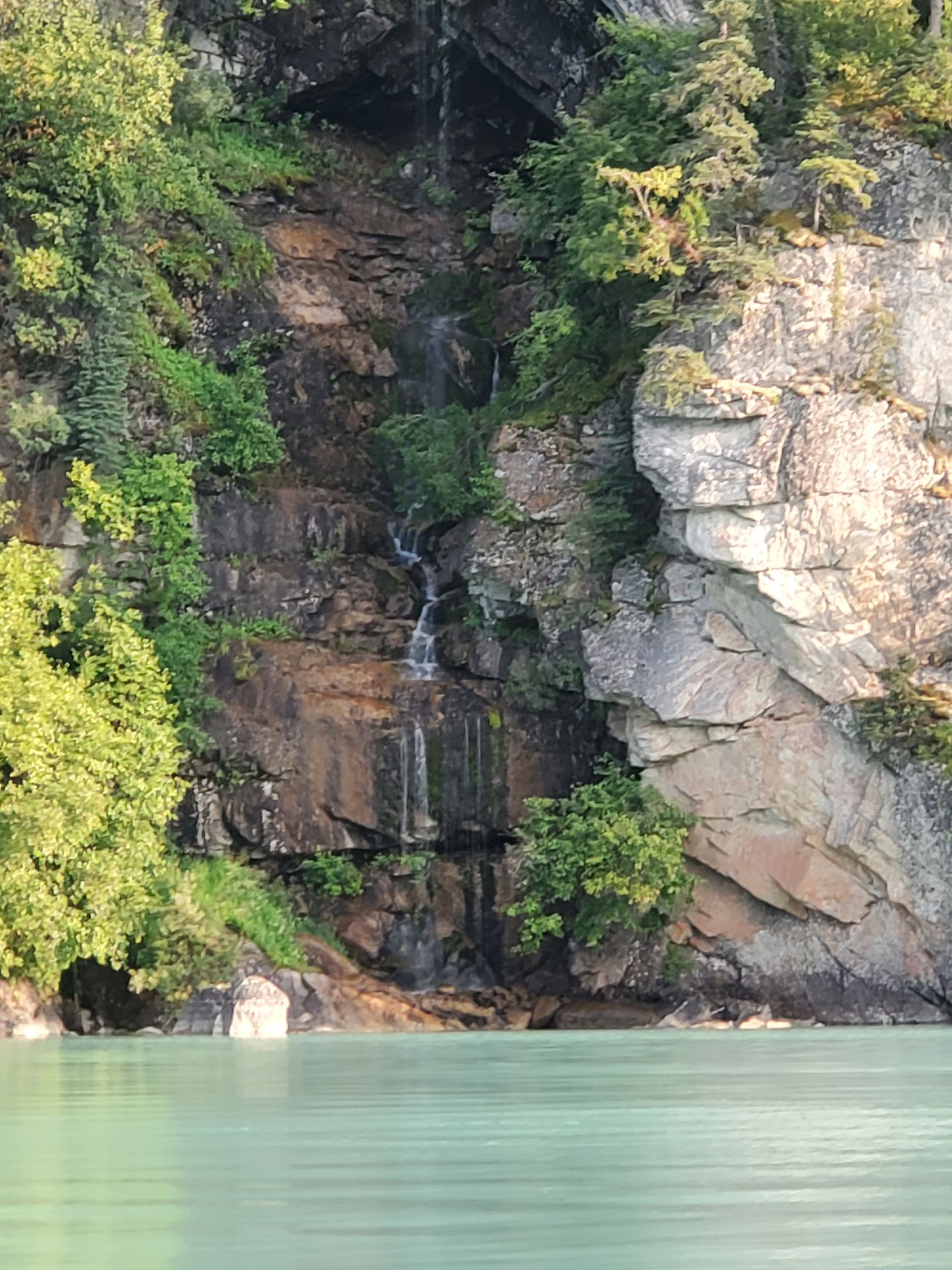 Small Waterfall at Little Lake Clark